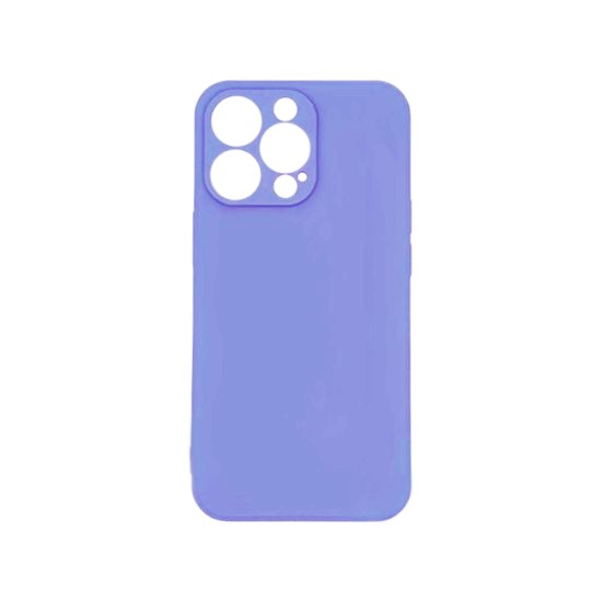 Silicone Case with Camera Shield for Apple iPhone 12 Pro Max Purple